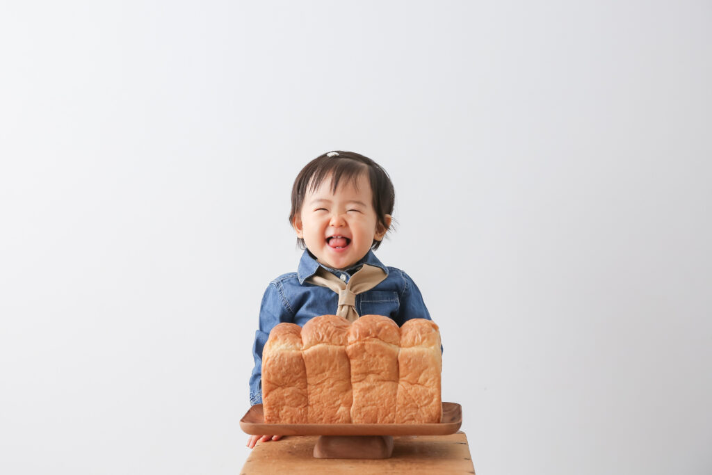 誕生日の写真スタジオスマッシュパン