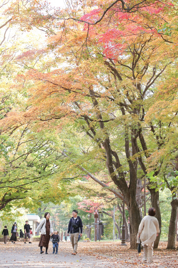 フォトスタジオウルクの家族とお祝いの写真ロケーション撮影プラン